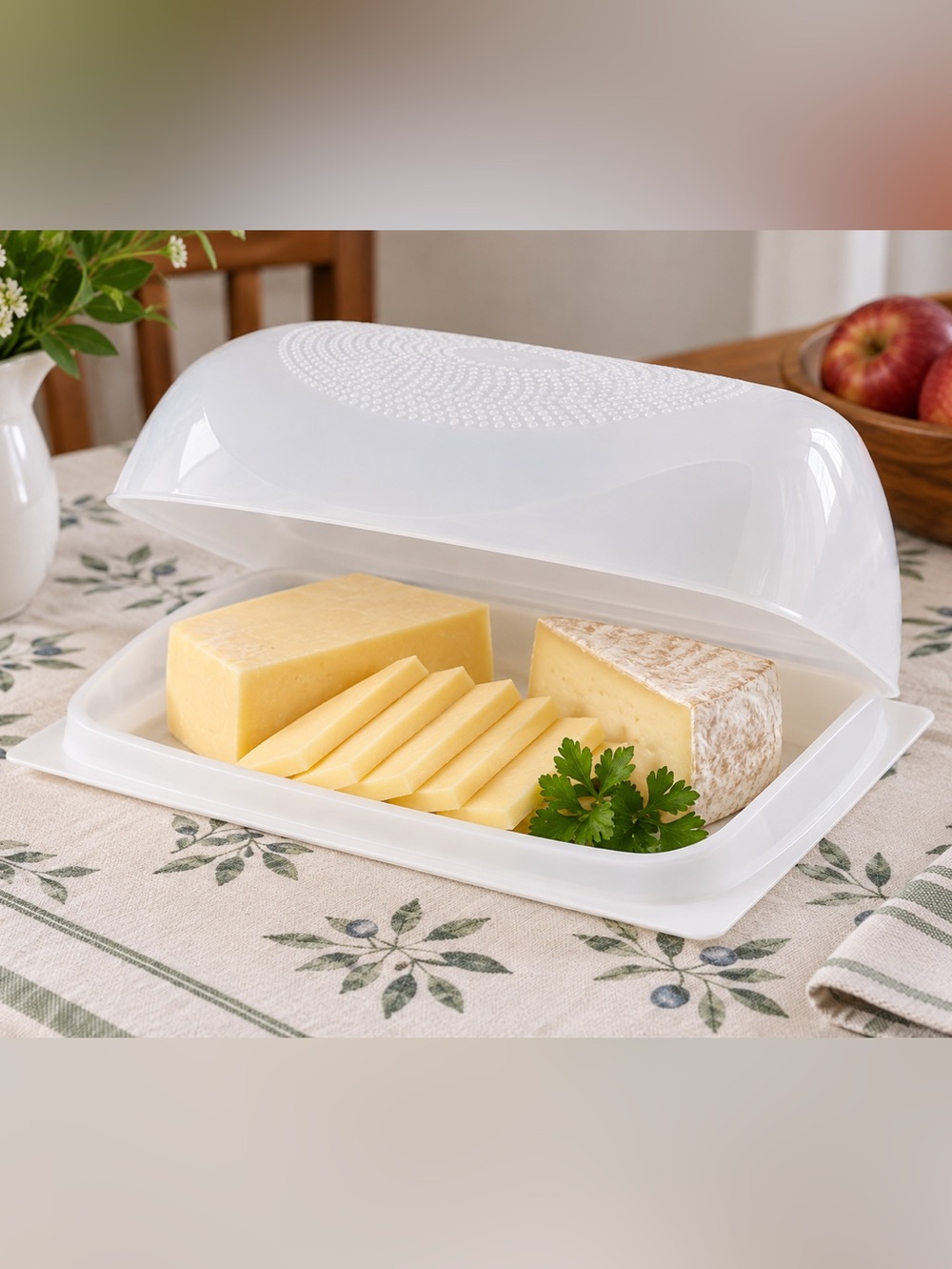 NEW Tupperware cheese smart large rectangle container cheesMart